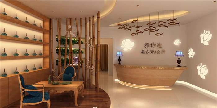 深圳寶安SPA會(huì)所裝飾設(shè)計(jì) SPA養(yǎng)生會(huì)所設(shè)計(jì) 混搭風(fēng)格